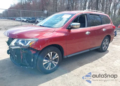 2017 Nissan Pathfinder Sv from USA, damaged, VIN 5N1DR2MN9HC665042